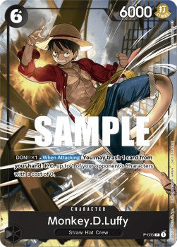 P-035, P, Monkey.D.Luffy (Promo Version)