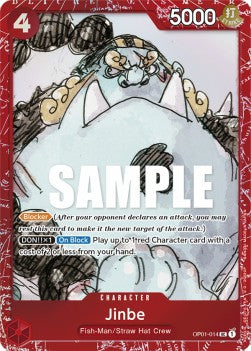 OP01-014, UC, Jinbe (Premium Card Collection Version)