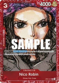 OP01-017, R, Nico Robin (Premium Card Collection Version)