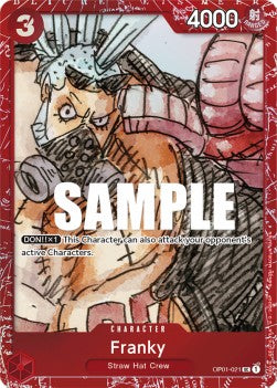 OP01-021, UC, Franky (Premium Card Collection Version)