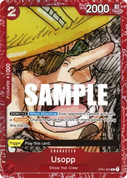ST01-002, C, Usopp (Premium Card Collection Version)