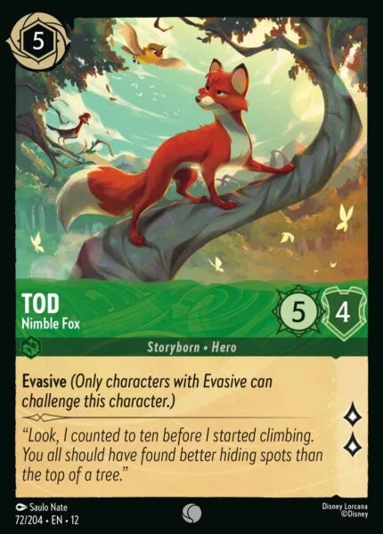 12WIL-072, C, Tod - Nimble Fox (Foil)