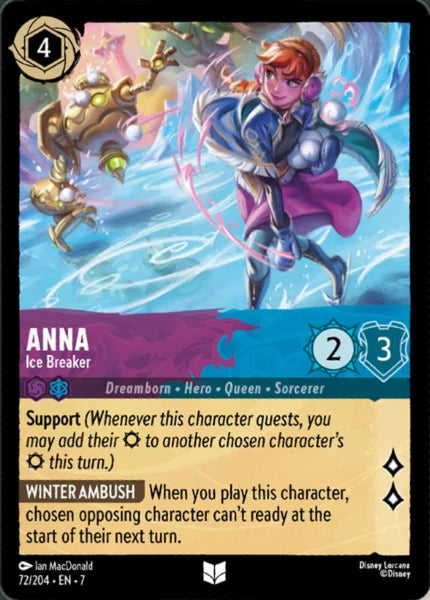 7ARC-072, UC, Anna - Ice Breaker (Foil)