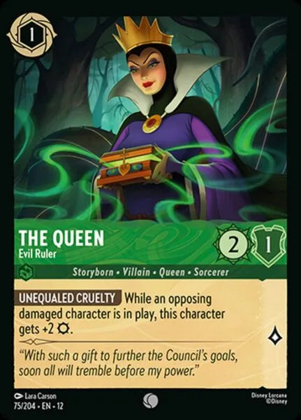 12WIL-075, C, The Queen - Evil Ruler (Foil)
