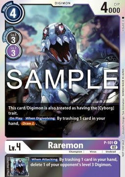 P-101, P, Raremon (EX5 Box Topper)