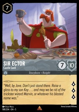 5SSK-188, R, Sir Ector - Lord of the Castle (Foil)