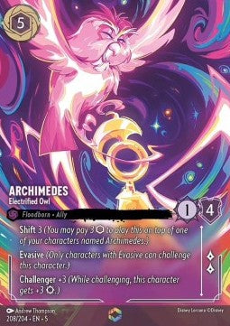 5SSK-208, E, Archimedes - Electrified Owl