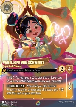 5SSK-206, E, Vanellope Von Schweetz - Sugar Rush Princess