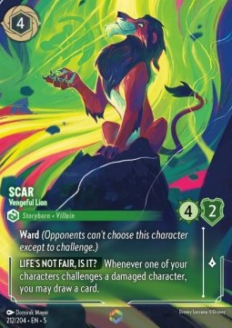 5SSK-212, E, Scar - Vengeful Lion