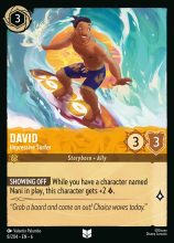 6AZS-008, UC, David - Impressive Surfer (Foil)