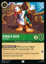 6AZS-080, UC, Donald Duck - First Mate (Foil)