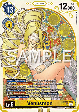 BT10-042 SR, Venusmon (Premium Heroines Alternate Art)