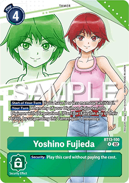 BT13-100 R, Yoshino Fujieda (Premium Heroines Alternate Art)