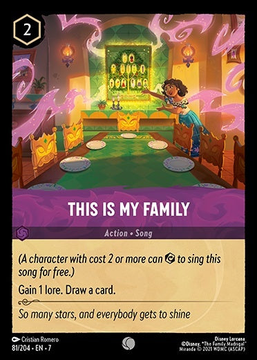 7ARC-081, C, This is my Family (Foil)