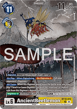 BT18-072, R, AncientBeetlemon (ver. CHAMPIONSHIP 2024)