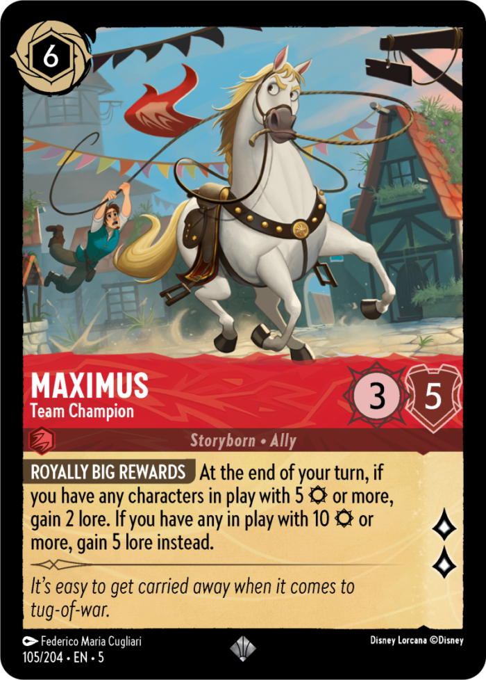5SSK-105, SR, Maximus - Team Champion (Foil)