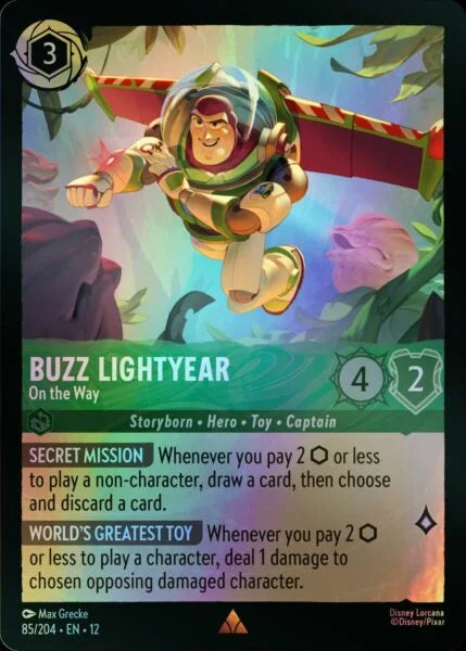 12WIL-085, R, Buzz Lightyear - On the Way (Foil)