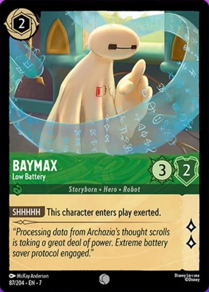 7ARC-087, C, Baymax - Low Battery (Foil)