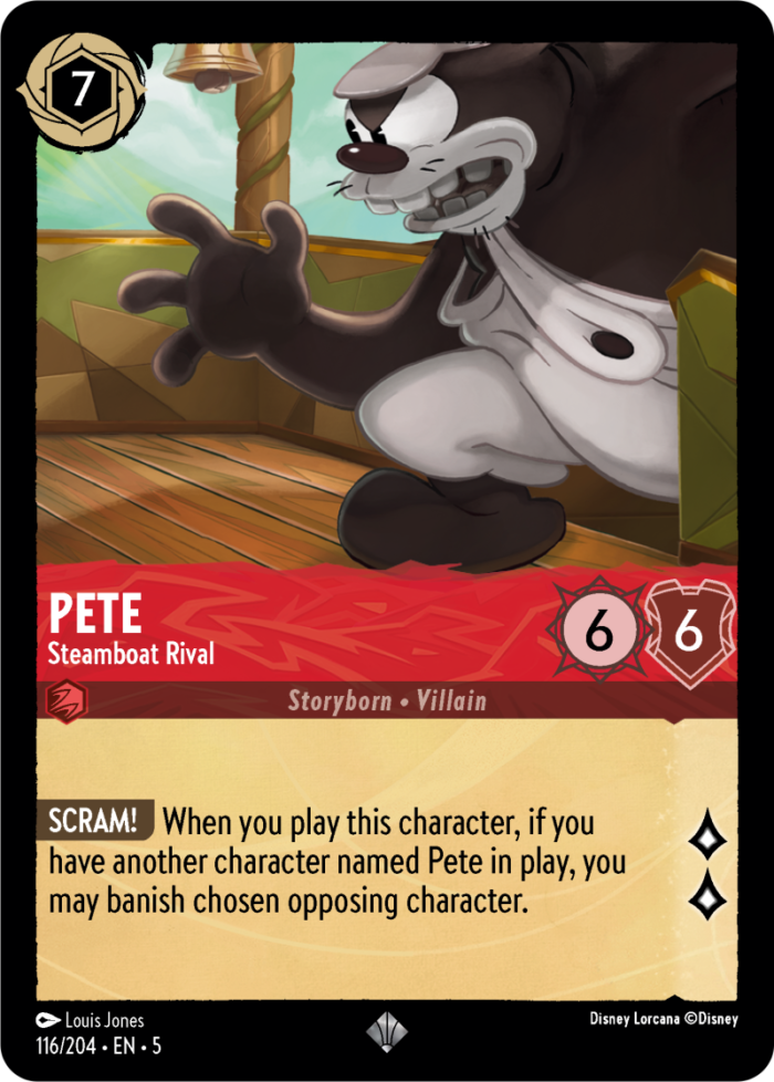 5SSK-116, SR, Pete - Steamboat Rival (Foil)