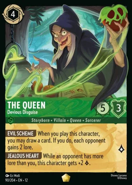 12WIL-090, L, The Queen - Devious Disguise
