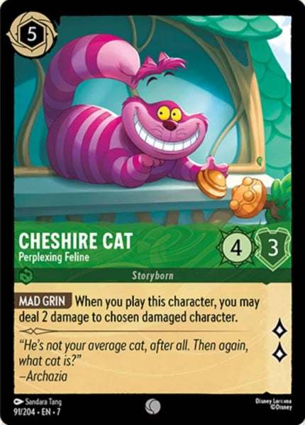 7ARC-091, C, Cheshire Cat - Perplexing Feline