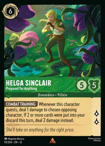 12WIL-093, R, Helga Sinclair - Prepared for Anything