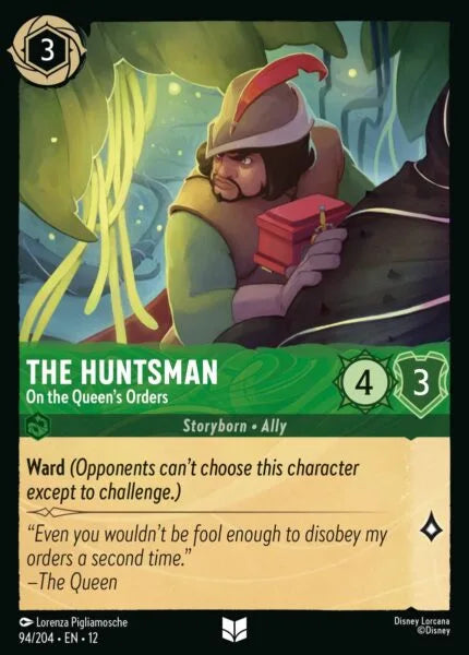 12WIL-094, UC, The Huntsman - On the Queen's Orders (Foil)