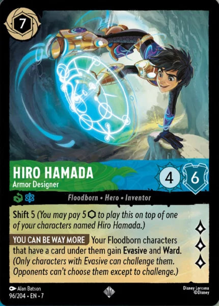 7ARC-096, SR, Hiro Hamada - Armor Designer