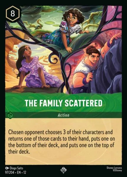12WIL-097, SR, The Family Scattered (Foil)