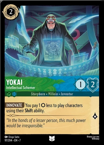 7ARC-097, UC, Yokai - Intellectual Schemer (Foil)