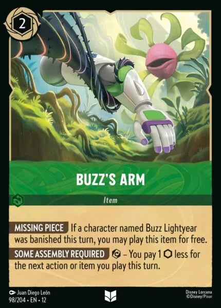 12WIL-098, UC, Buzz's Arm (Foil)