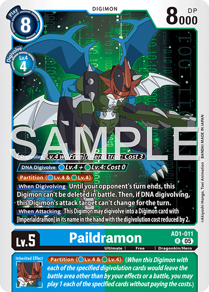 AD1-011, R, Paildramon