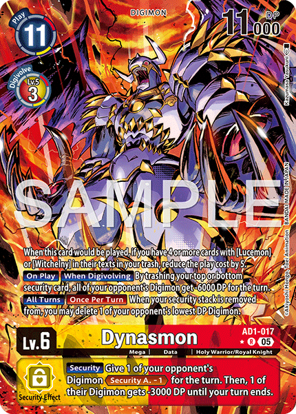 AD1-017, R, Dynasmon (Alternate Art)