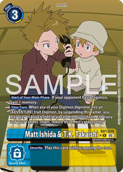 AD1-019, R, Matt Ishida & T.K. Takaishi (Alternate Art)