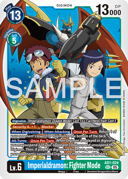 AD1-024, SEC, Imperialdramon: Fighter Mode