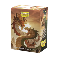 Dragon Shield - Matte Dual Art - Wood Snake 2025 -New-