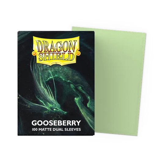 Dragon Shield - Dual Matte - Gooseberry(100pcs)