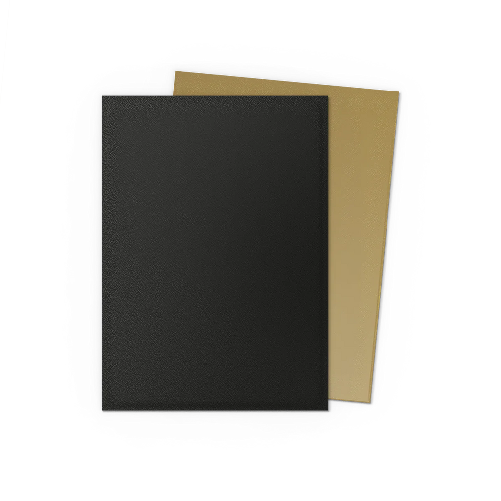Dragon Shield - Dual Matte - Black & Gold(100pcs)