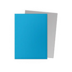 Dragon Shield - Dual Matte - Sky Blue & Silver(100pcs)