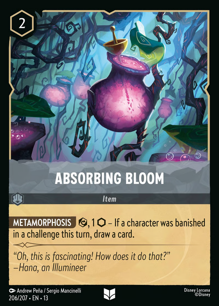 13ATK-206, UC, Absorbing Bloom