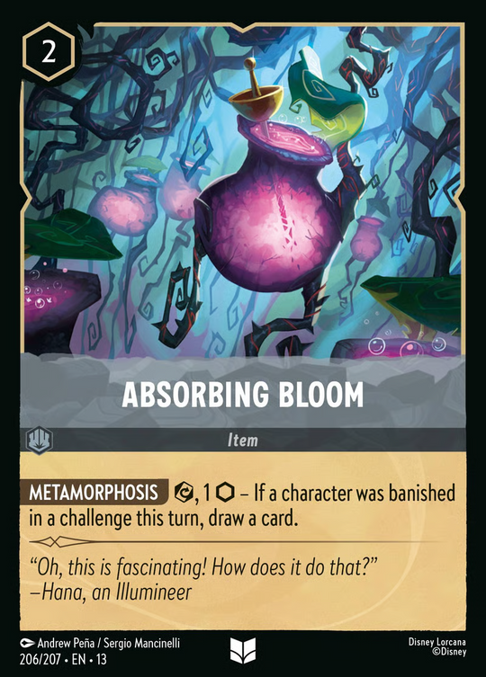 13ATK-206, UC, Absorbing Bloom