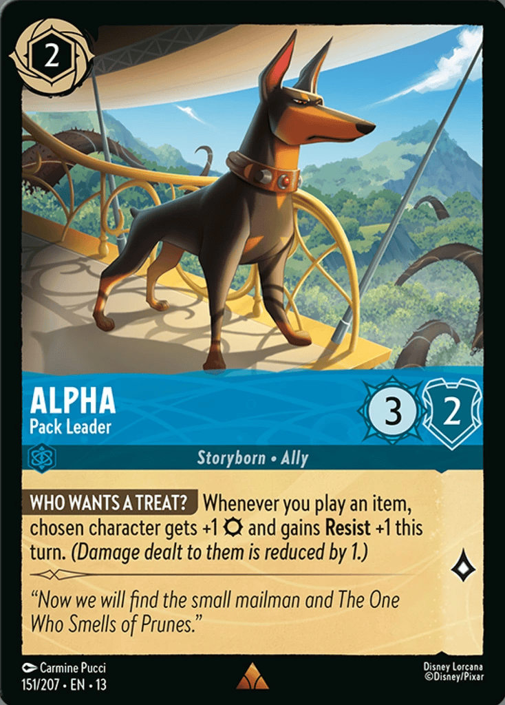 13ATK-151, R, Alpha - Pack Leader (Foil)