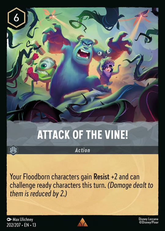 13ATK-202, R, Attack of the Vine!