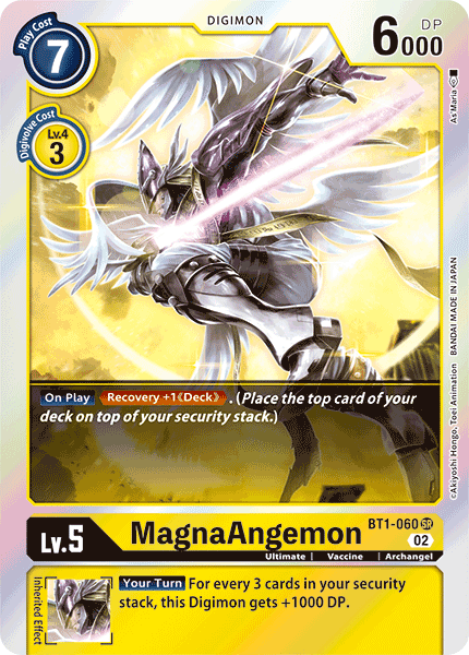 BT01-060 SR MagnaAngemon (Resurgence Booster Reprint)