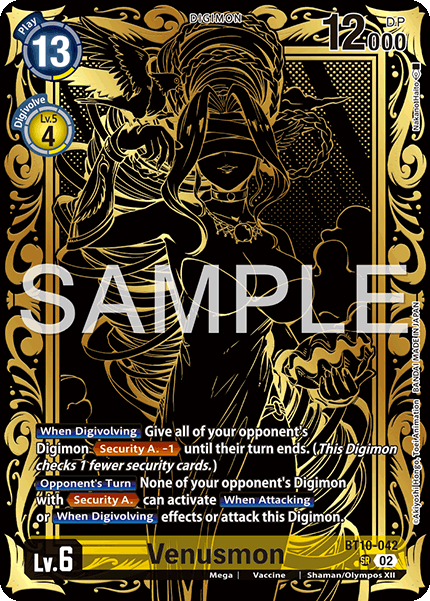 BT10-042 SR, Venusmon (PB21 Version)