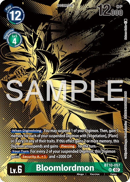 BT10-057 SR, Bloomlordmon (PB21 Version)