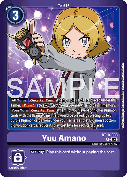 BT10-093 R, Yuu Amano (LM07 Reprint)