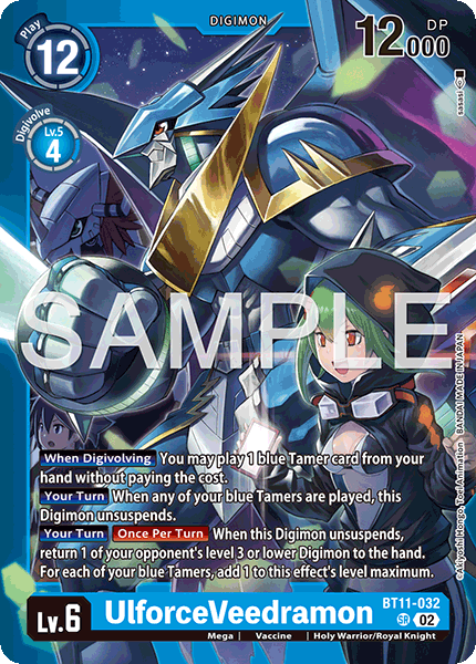 BT11-032, SR, UlforceVeedramon (LM06 Version)