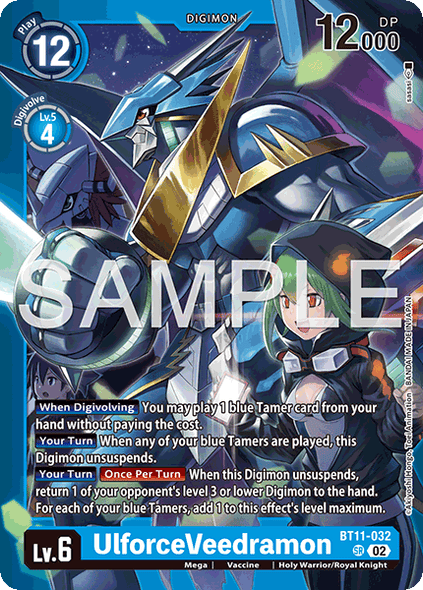 BT11-032, SR, UlforceVeedramon (LM06 Version)