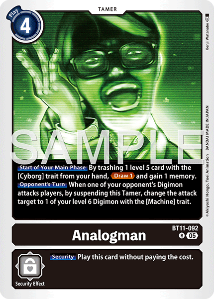 BT11-092, R, Analogman (AD1 Reprint)